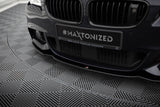 FRONT SPLITTER V.2 for BMW 5 F10/F11 MPACK Maxton Design