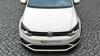 FRONT SPLITTER v.2 VW POLO MK5 GTI (FACELIFT) Maxton Design