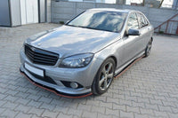 SIDE SKIRTS DIFFUSERS Mercedes C W204 AMG-Line (PREFACE) Maxton Design