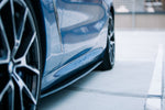 Performance Carbon Fibre Side Skirt Blades For BMW G14 G15 M Sport