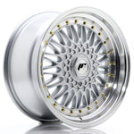 JR Wheels JR9 17x8.5 ET20-35 BLANK Silver w/Machined Lip