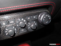 Darwinpro 2010-2015 Ferrari 458 Coupe/Spyder Dry Carbon Fiber AC Control Panel Cover