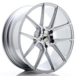 JR Wheels JR30 20x8.5 ET20-42 5H BLANK Silver Machined Face