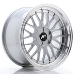 JR Wheels JR23 18x9.5 ET25-48 5H BLANK Hyper Silver w/Machined Lip