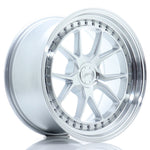 JR Wheels JR39 18x9.5 ET15-35 5H BLANK Silver Machined Face