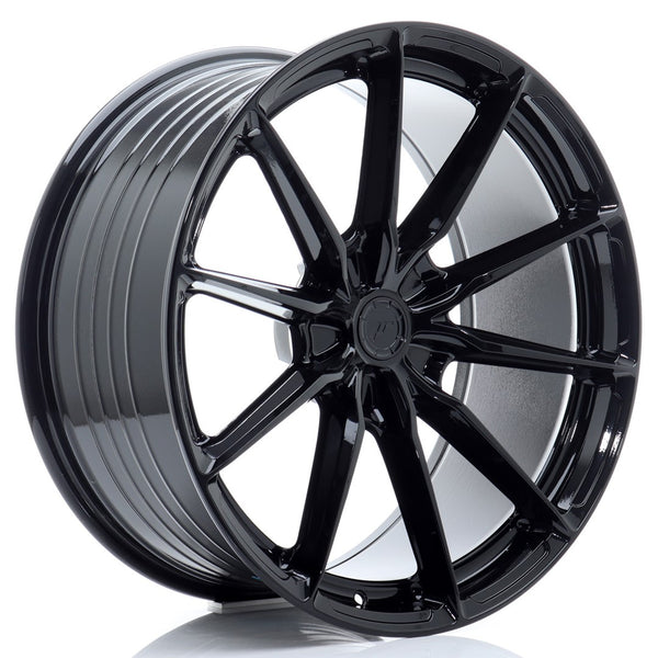 JR Wheels JR37 21x9.5 ET0-35 5H BLANK Glossy Black