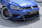 Hybrid Front Racing Splitter VW Golf 7 R / R-Line Facelift Maxton Design