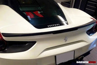 Darwinpro 2015-2020 Ferrari 488 GTB BKSS Style Carbon Fiber Trunk Spoiler