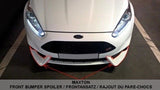Front Splitter Ford Fiesta ST Mk7 FL (Fit Maxton Design Bumper) Maxton Design