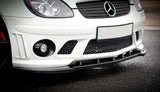 Front Splitter Mercedes SLK R170 For AMG 204 Bumper Maxton Design