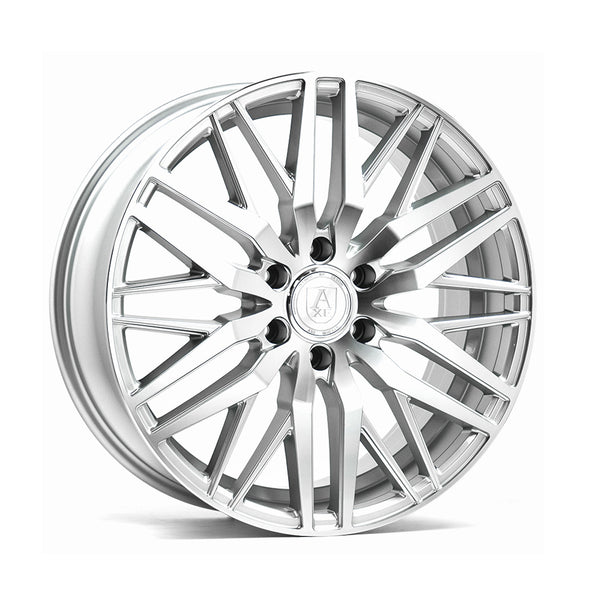 AXE EX30T 8.5x18ET45 6x130 GLOSS SILVER & POLISHED