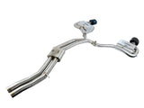 EGO-X ECE catback exhaust system for Audi RS4/RS5 B9 2.9L TFSI