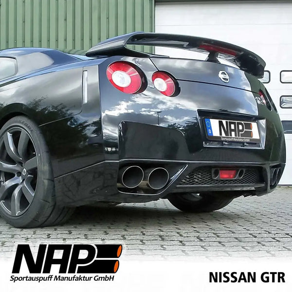 NAP flap exhaust Nissan GT-R