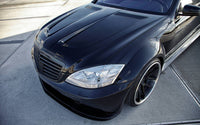 PD Black Edition V2 Widebody Aerodynamic Kit for Mercedes S-Class W221 Prior Design