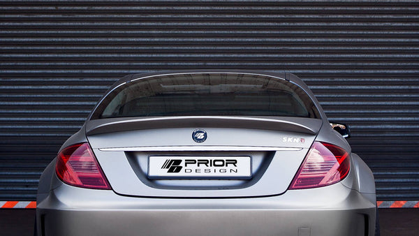 PD Black Edition AMG Rear Trunk Spoiler for Mercedes CL C216 Prior Design