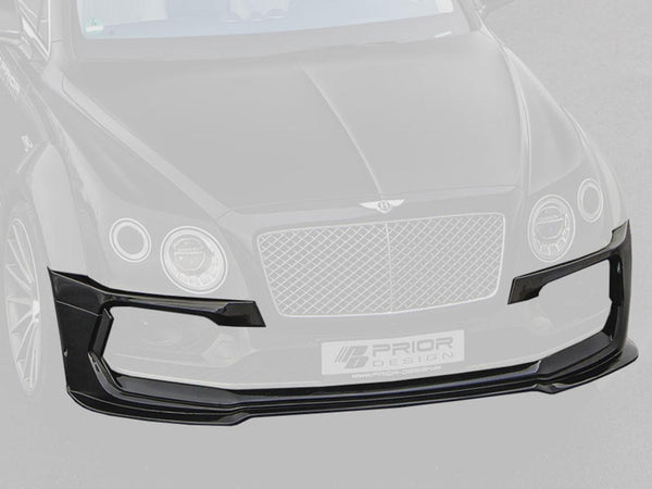 PDXR WB Front Add-On Spoiler + Front & Rear Widenings for Bentley Bentayga Prior Design