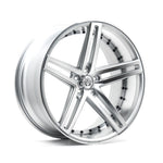AXE EX20 9x22ET35 5x120 GLOSS SILVER & POLISHED