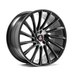 AXE EX32 9x22ET35 5x115 GLOSS BLACK POLISHED & TINTED
