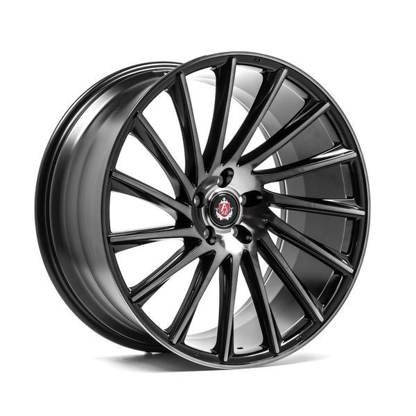 AXE EX32 10.5x22ET38 5x114.3 GLOSS BLACK POLISHED & TINTED
