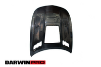 DarwinPro IMP Style Carbon Fiber Hood Bonnet W Glass