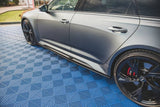 SIDE SKIRTS DIFFUSERS V.2 AUDI RS6 C8 / RS7 C8 Maxton Design