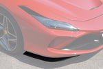 Carbonado 2019-UP Ferrari F8 OE Style Autoclave Carbon Fiber Front Bumper Side Splitter Darwin Pro