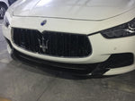 Maserati Ghibli S Q4 Sedan 4-Door Carbon Fiber Front Spoiler