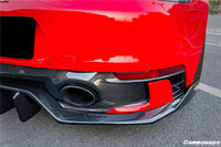 Porsche 911 992 Carrera/Targa Sport Design Pare-chocs WP Style Diffuseur de lèvre arrière en fibre de carbone sèche DarwinPro