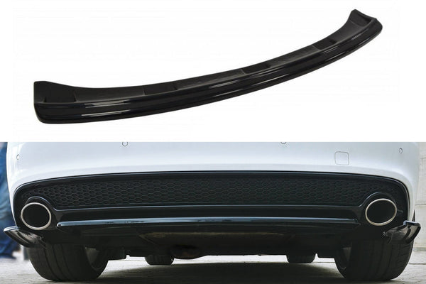 CENTRAL REAR SPLITTER AUDI A5 S-LINE FACELIFT (without vertical bars)