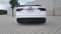 CENTRAL REAR SPLITTER AUDI A5 S-LINE FACELIFT (with a vertical bar)