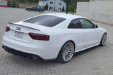 CENTRAL REAR SPLITTER AUDI A5 S-LINE FACELIFT (with a vertical bar)