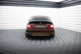 CENTRAL REAR SPLITTER BMW 3 E46 MPACK COUPE (with vertical bars) Maxton Design