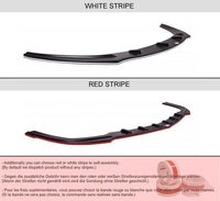 CENTRAL REAR SPLITTER for BMW 4 Coupe / Gran Coupe / Cabrio M-Pack F32 / F36 / F33 (with vertical bars) Maxton Design
