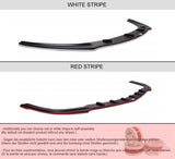CENTRAL REAR SPLITTER for BMW 5 F11 M-PACK - without vertical bars (fits two single exhaust ends) Maxton Design
