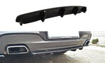 CENTRAL REAR SPLITTER for BMW 6 Gran Coupé MPACK (with a vertical bar) Maxton Design