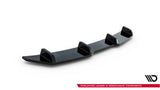 CENTRAL REAR SPLITTER for BMW X4 M-PACK (with a vertical bar) Maxton Design