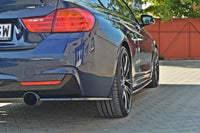 REAR SIDE SPLITTERS V.1 for BMW 4 F32 M-PACK Maxton Design