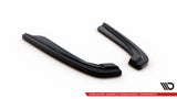 REAR SIDE SPLITTERS for BMW 5 F11 M-PACK (fits two single exhaust ends) Maxton Design