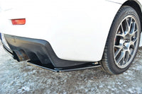 REAR SIDE SPLITTERS Mitsubishi Lancer Evo X Maxton Design