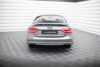 Rear Valance Audi A5 S-Line Coupe 8T Facelift (Version with single exhausts on both sides)