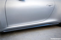 Jupes latérales en fibre de carbone sèche Porsche 911 992 Carrera/S/4/4S/Targa/Cabriolet WP Style DarwinPro