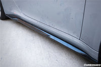 Jupes latérales en fibre de carbone sèche Porsche 911 992 Carrera/S/4/4S/Targa/Cabriolet WP Style DarwinPro