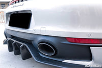 Porsche 911 992 Carrera/Targa Sport Design Bumper WP Style Dry Carbon Fiber Rear Lip Diffuser DarwinPro