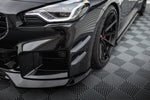 Front Bumper Wings (Canards) BMW M2 G87 Maxton Design