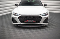 Front Splitter V.3 Audi RS6 C8 / RS7 C8 Maxton Design