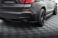 REAR SIDE SPLITTERS for BMW X4 M-PACK Maxton Design