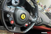 Darwinpro 2015-2019 Ferrari 488 GTB/Spyder Dry Carbon Fiber Paddles Shift 