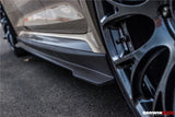 Jupes latérales style Audi RS4 B9 BKSS sous le panneau DarwinPro