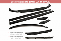 SATZ SPLITTER BMW X4 M-PACK