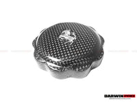 Darwinpro 2010-2023 Ferrari (ALL MODELS) Dry Carbon Fiber Oil Cap cover